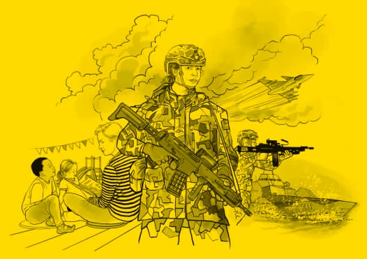 Om krisen eller kriget kommer